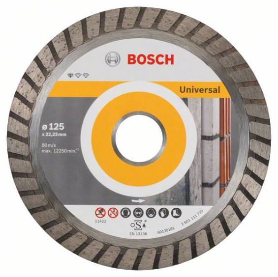 Bosch diamantskæreskive UPE Turbo 125mm