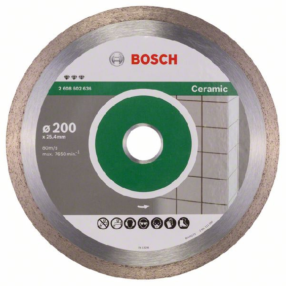 Bosch Diamantskive Ceramic 200mm
