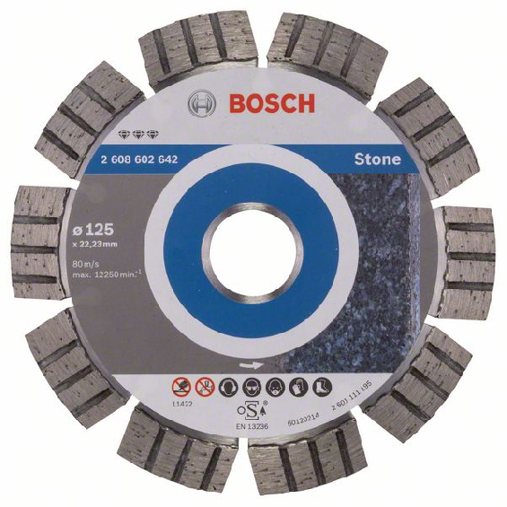Bosch Diamantskive Stone 125mm