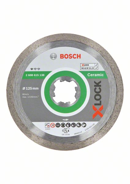 Bosch X-lock Diamantskive 125mm