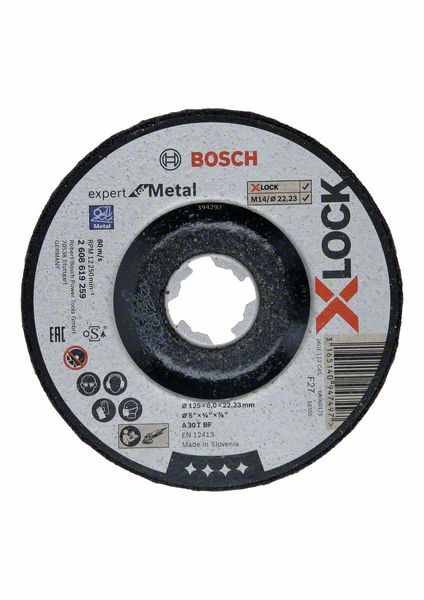 Bosch X-lock Skrubskive EFM 125mm