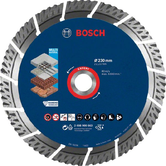 Bosch EXPERT Diamantskæreskive 230mm