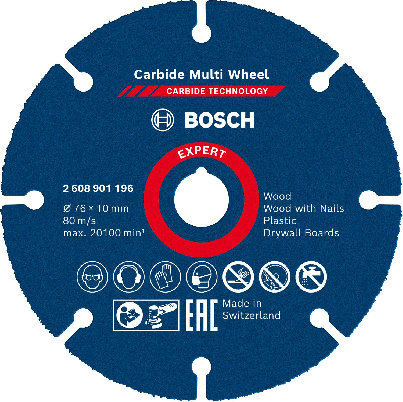 Bosch Multiwheel Skæreskive 76mm HM