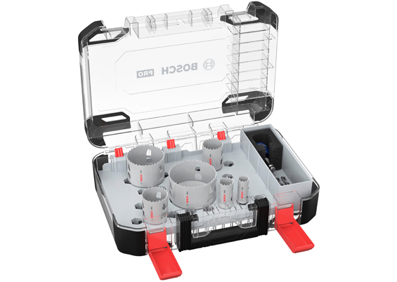 Bosch PRO Multi Material PC Plus hulsavssæt 9 dele
