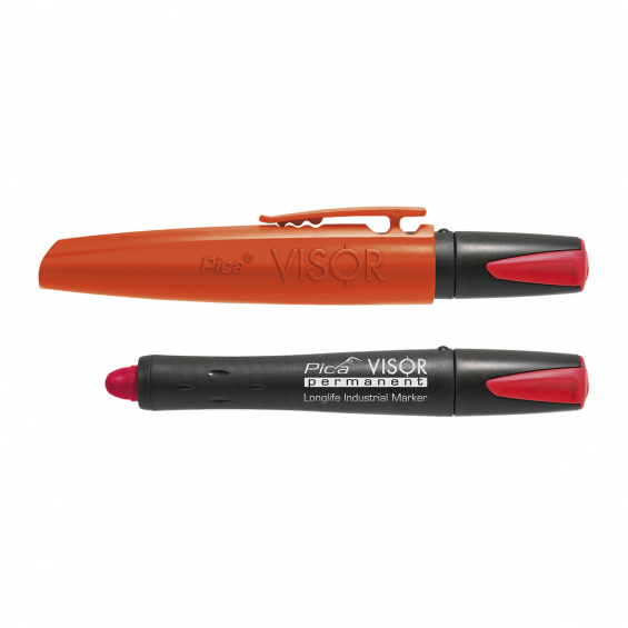 PICA Visor Permanent marker hvid