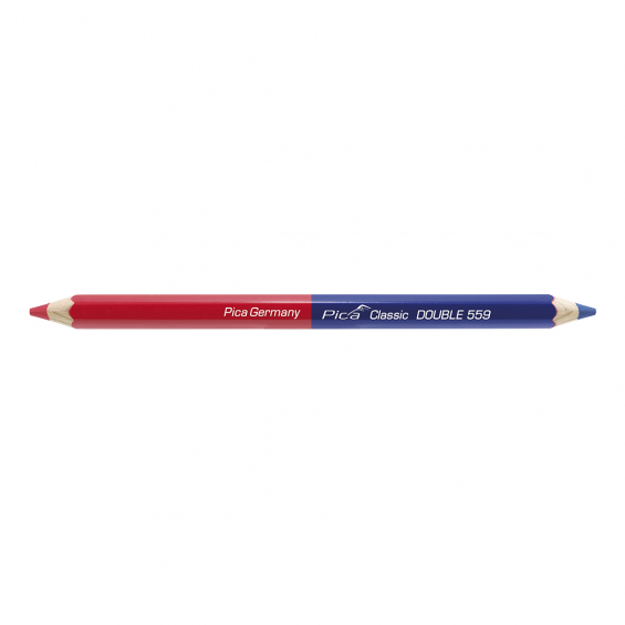 PICA classic blyant double rød/blå