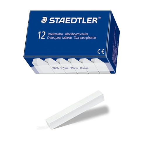 Staedtler Tavlekridt 2350 hvid 12 stk