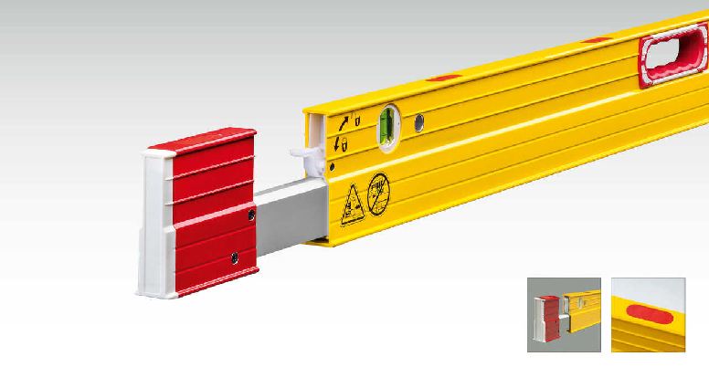 Stabila udskydeligt vaterpas 213-376 cm