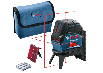 Bosch linje-punktlaser GCL 2-15 m/BM3 