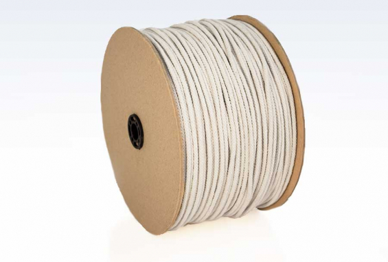 Roliba flisesnor 4 mm bomuld