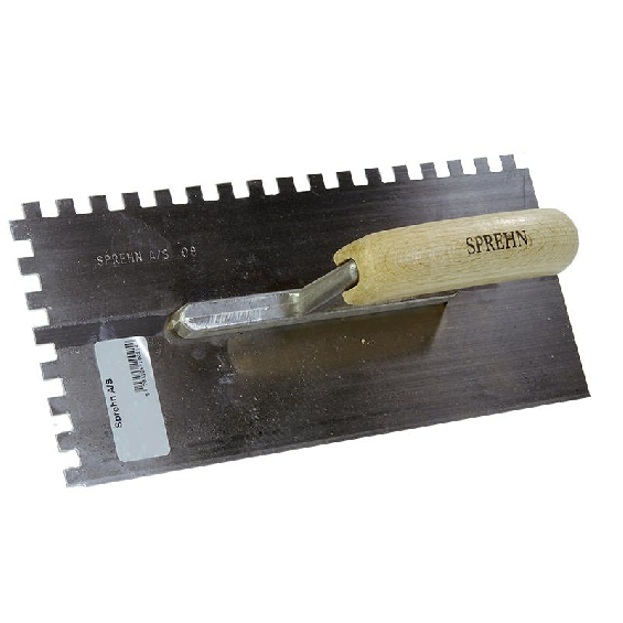 Sprehn tandspartel 8x8mm stål