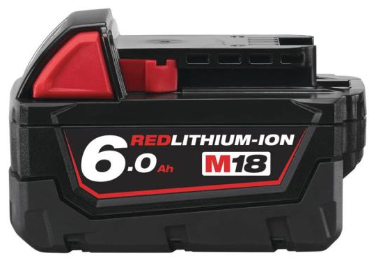 Milwaukee M18 batteri 18v 6,0 ah