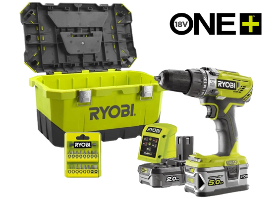 Ryobi 18V skruemaskine ONE+