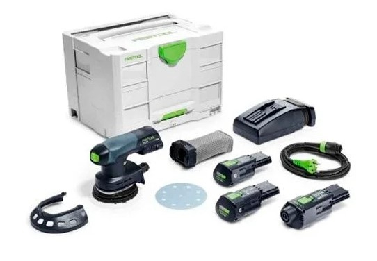 Festool Akku excentersliber ETSC 125 Li 3,1 I-Set