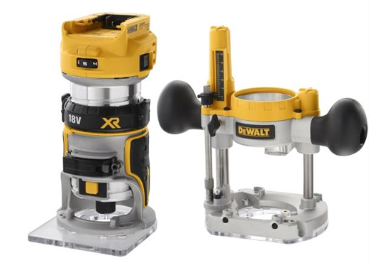 Dewalt DCW604N 18V Akku Kant/overfræser - Solo