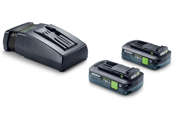 Festool Tabless Energisæt 18V 2xTBX4/TCL6