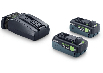 Festool Tabless Energisæt 18V 2xTBX8/SCA16