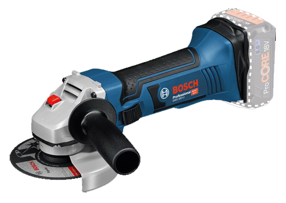 Bosch GWS 18-125 V-LI Professional Akku Vinkelsliber - Solo *U