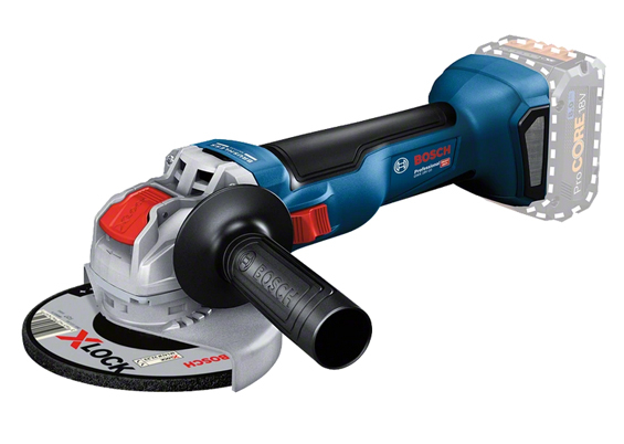 Bosch GWX 18V-10 Professional Akku X-LOCK Vinkelsliber - Solo