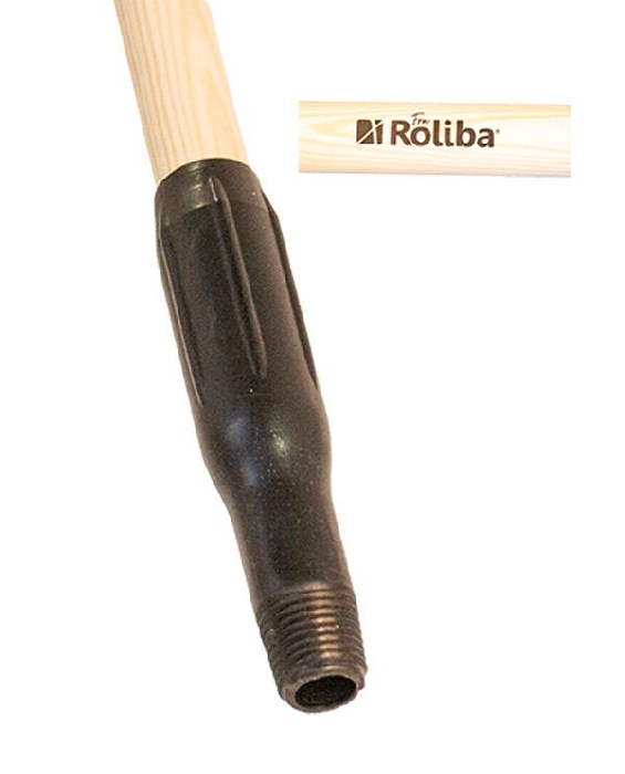 Roliba Kosteskaft træ m/gevindadapter