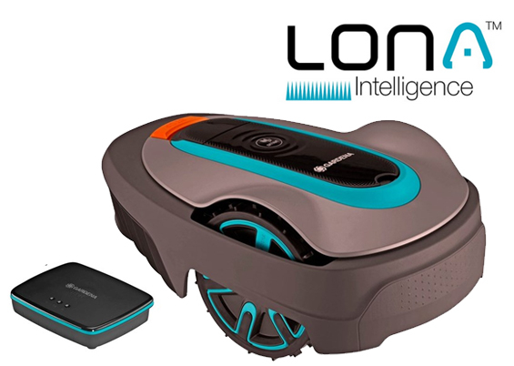 GARDENA SMART SILENO CITY 600 LONA INCL GARAGE