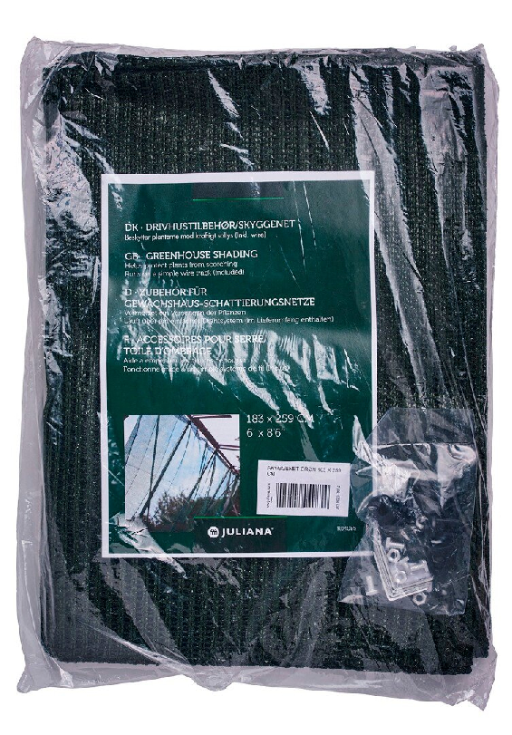 Juliana Skyggenet 150x370cm grøn