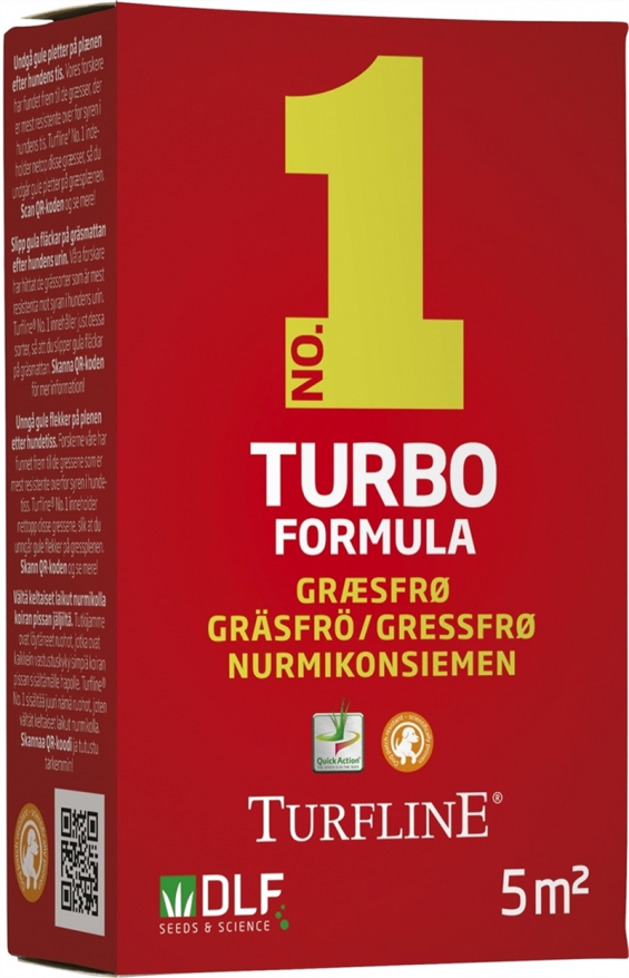 Turfline No.1 Turbo Formula Græsfrø 0,1kg