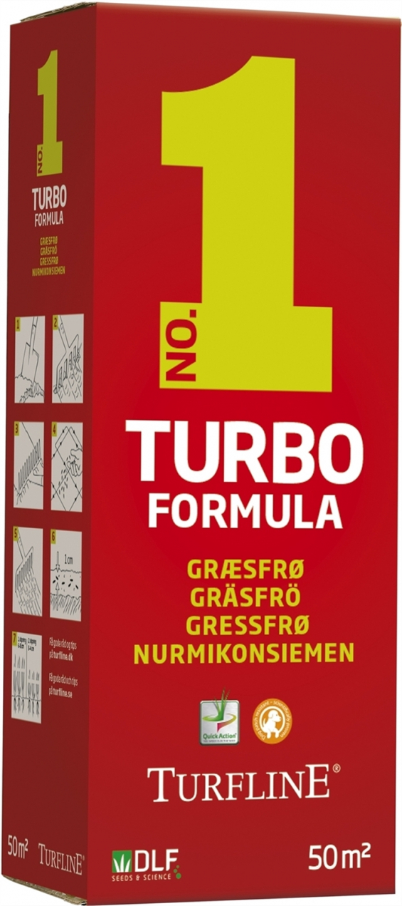 Turfline no.1 Turbo Formula Græsfrø 1,0kg
