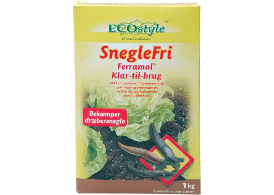 Ecostyle Sneglefri Ferramol 1000 g