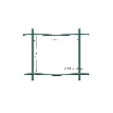 Hortus havehegn plast sort 60cm x 20m
