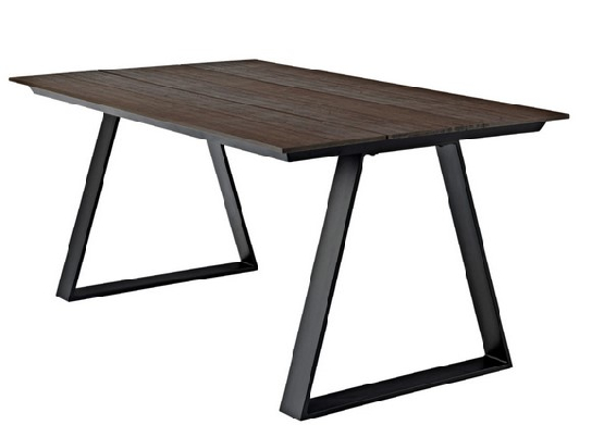 Girona Havebord 160 cm  Mokka