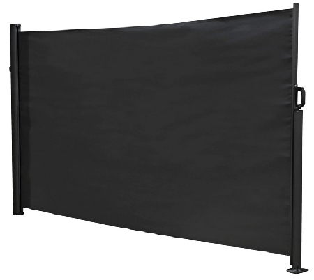 Outfit udtrækssejl enkelt 140x300cm sort
