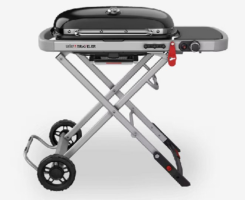 Weber Traveler Gasgrill sort