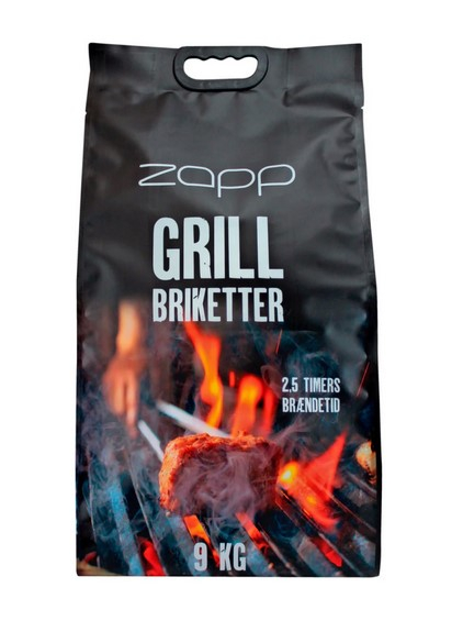 Zapp grillbriketter 9kg