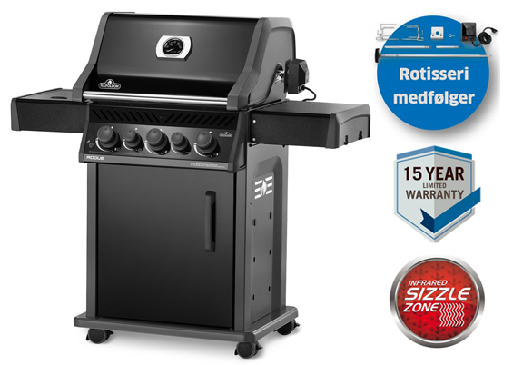 Napoleon Rogue® 425 Plus Gasgrill Sort