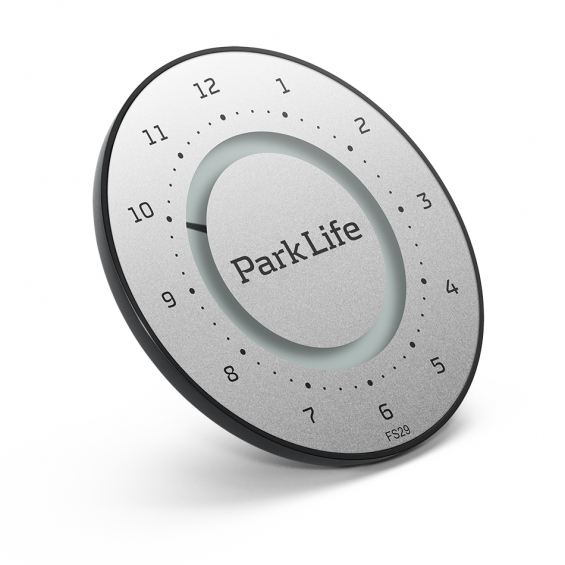 Parklife parkeringsskive Titanium Silver