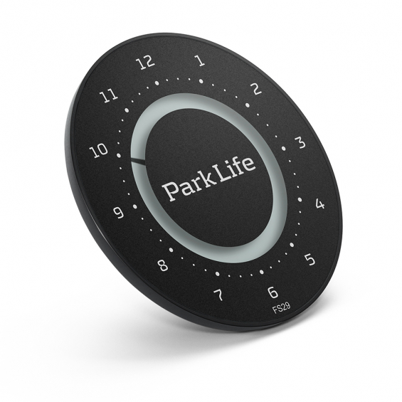 ParkLife Parkeringsskive Carbon Black