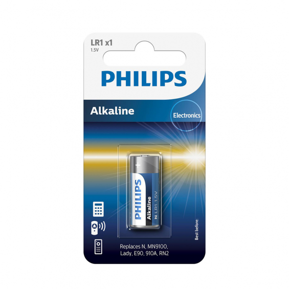 Philips Alkaline Minicelle LR1 1,5V 1-pak 