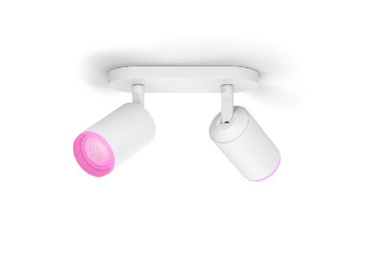Philips Hue Fugato 2-Spotlampe Hvid