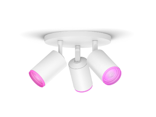 Philips Hue Fugato 3-Spotlampe Hvid
