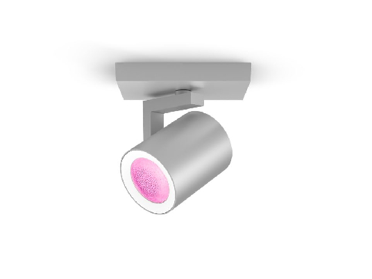 Philips Hue Argenta 1-Spotlampe Alu