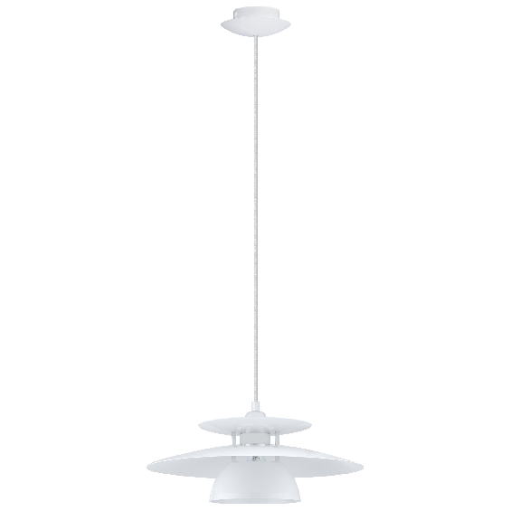 Eglo Brenda Loftpendel Hvid E27 60W