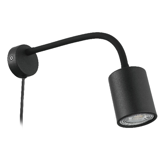 Eglo Portella 1-spot m/flexarm sort 3w 250lm