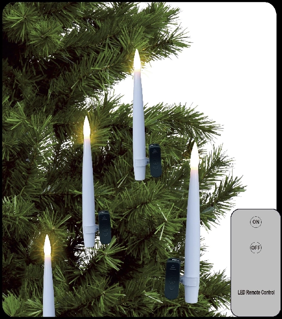 veliline 3D JULETRÆSLYS - 10 STK.
