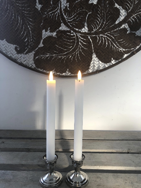 veli line kronelys m/3D flamme 