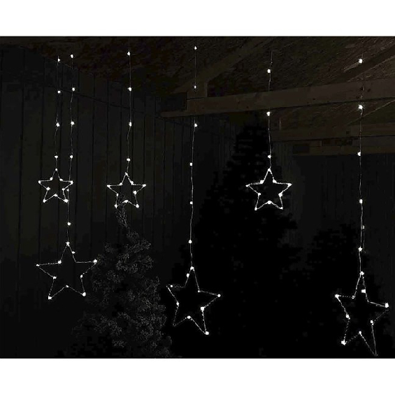 DGA STJERNE LYSGARDIN 150 LED 1,8 M