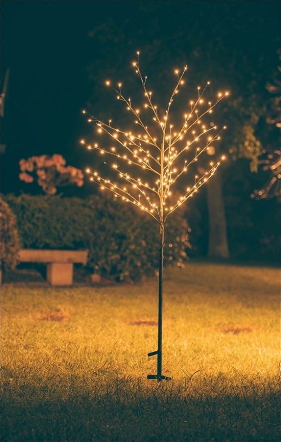 dga lyskæde træ m/ 200led sort