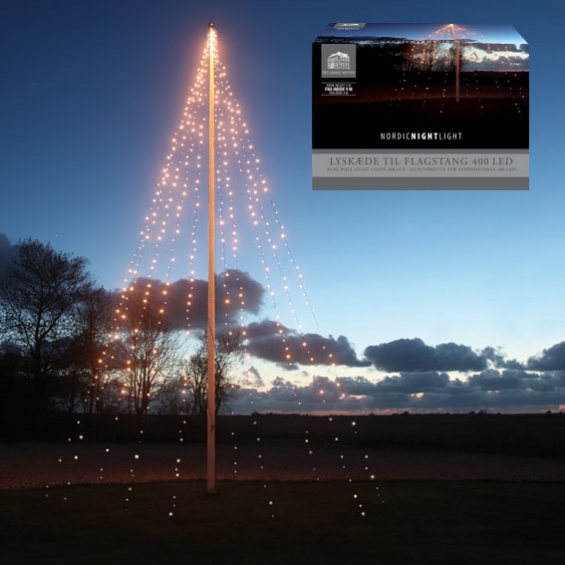 dga lyskæde til flagstang op til 10 m