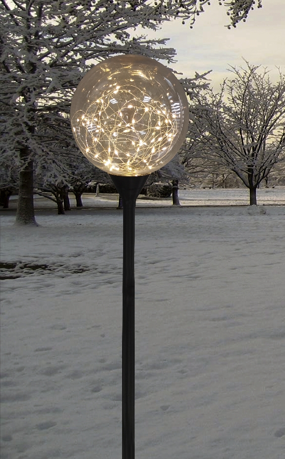 veli line lyskugle på spyd 60 led