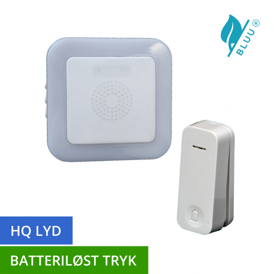 TREND dørklokke premium bluu1 batteri